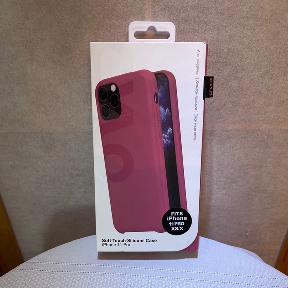 CYLO Soft Touch Silicone Case IPHONE 11 Pro/XS/X Light & Thin Anti-fingerprint - Picture 2 of 3